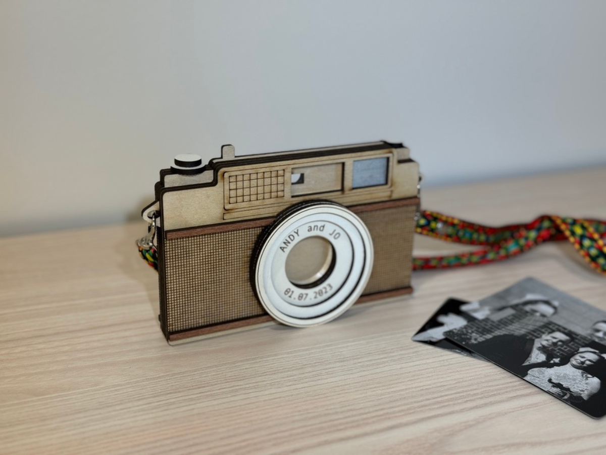 Camera gift card holder 3