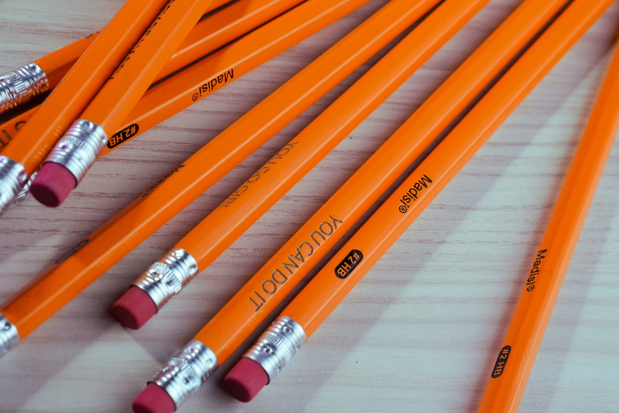 Engraved pencils