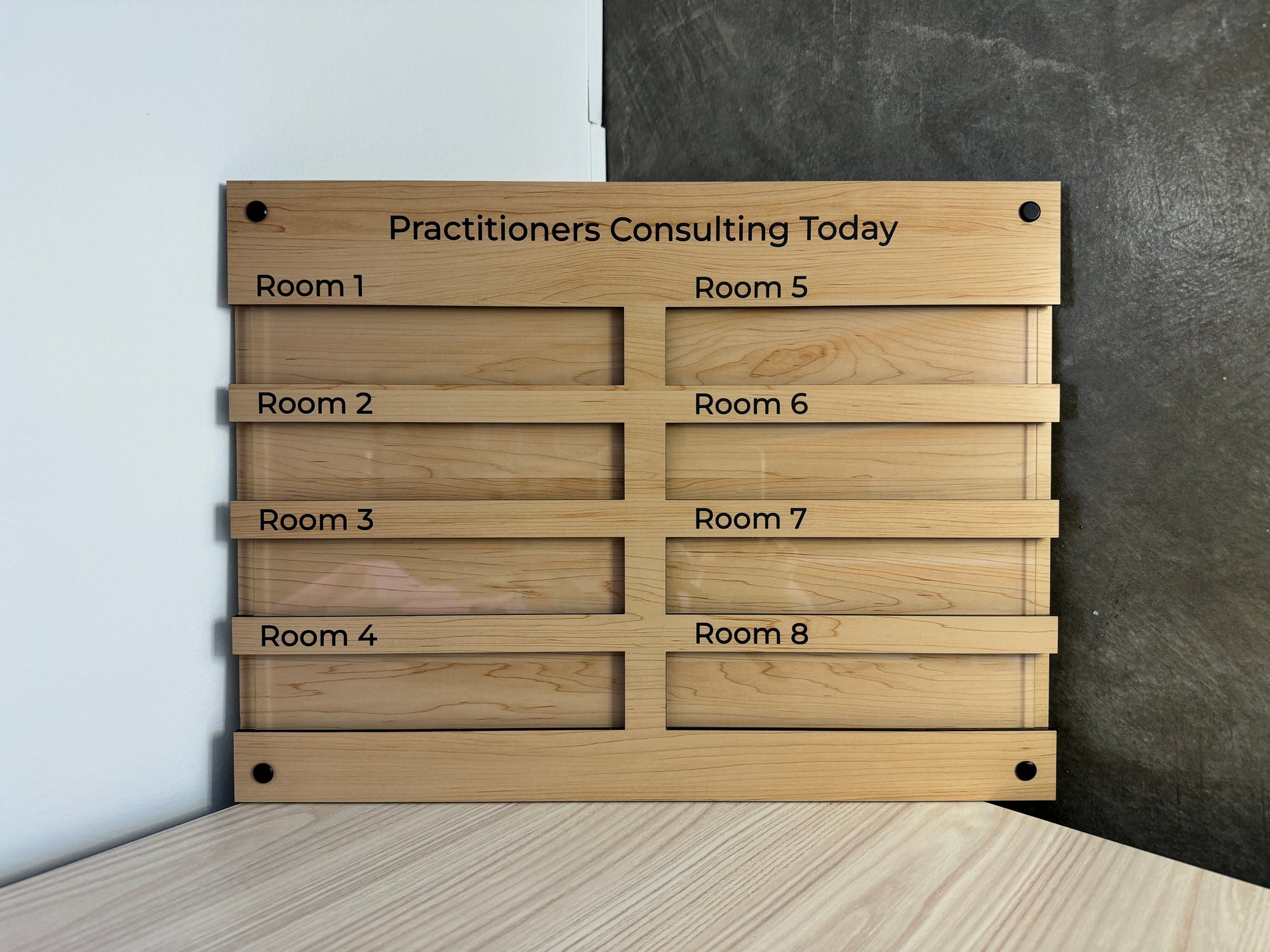 Sign for Doctors Rooms 8