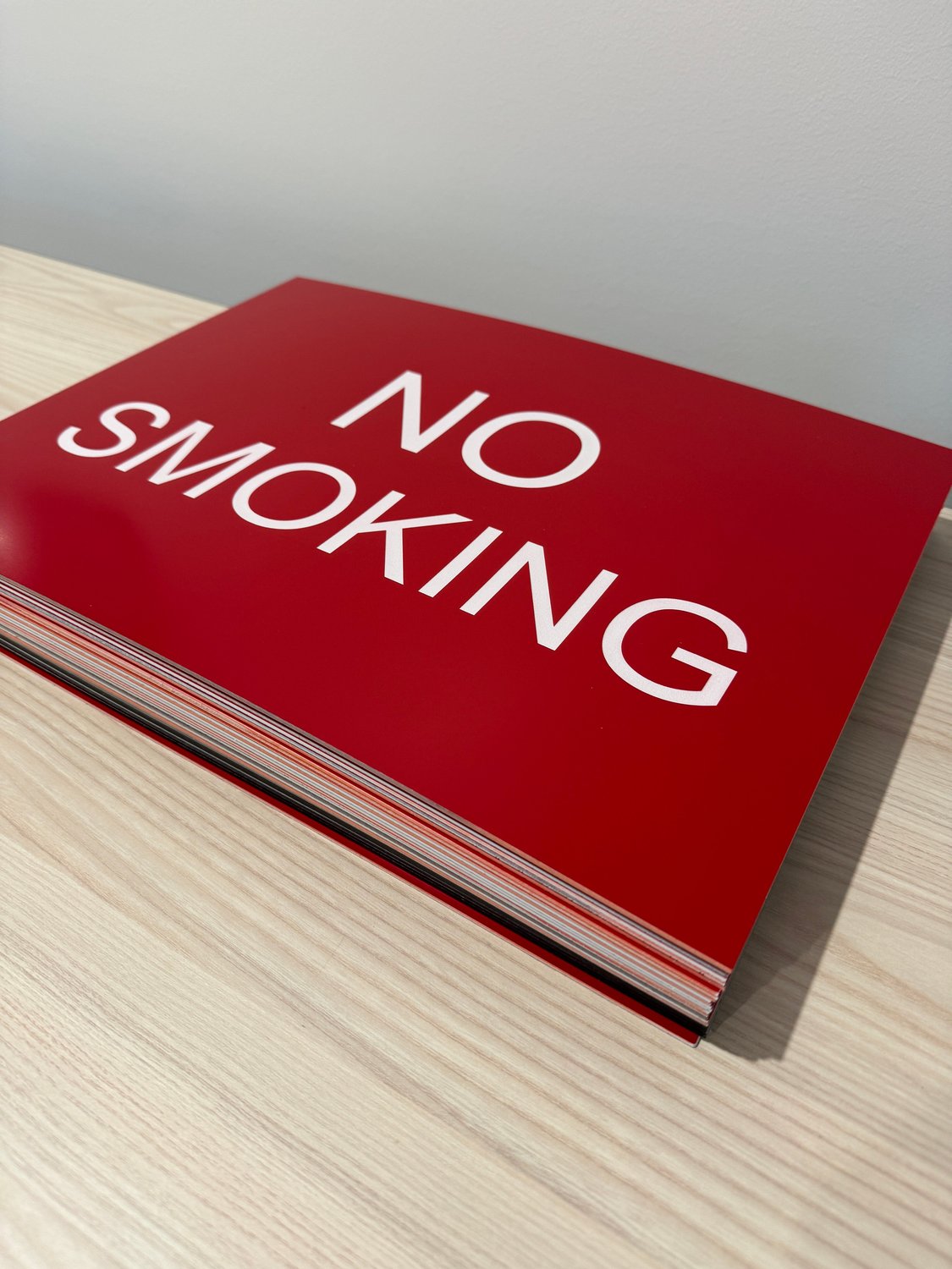 No smoking sign
