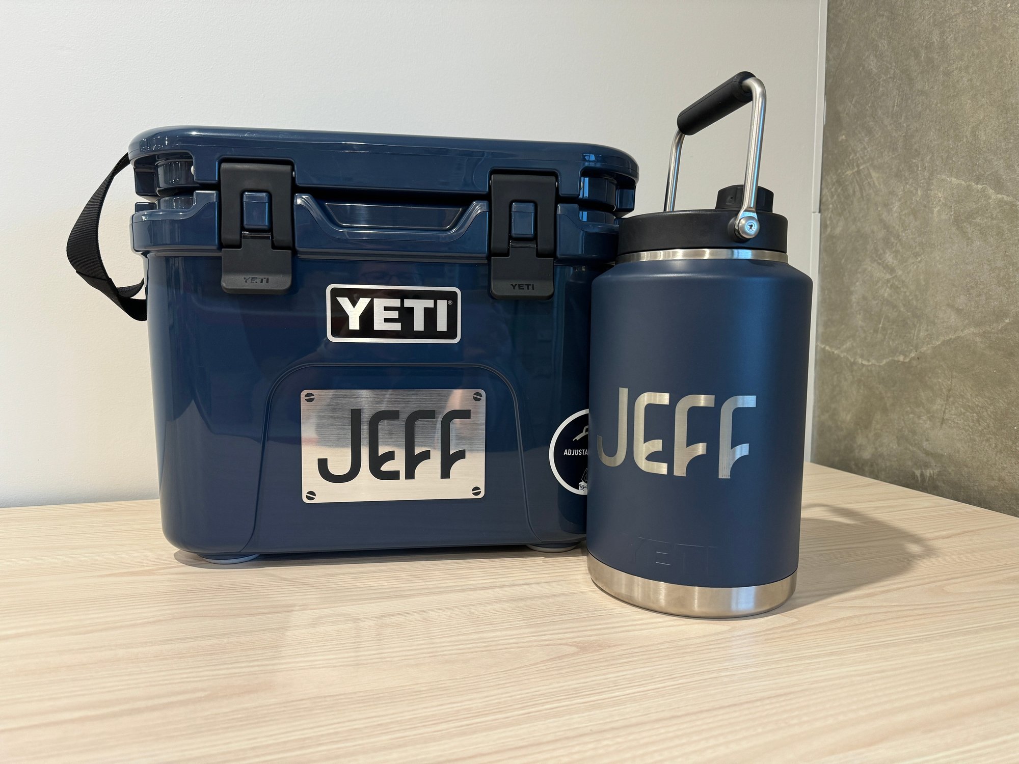 YETI Esky and Jug personalised