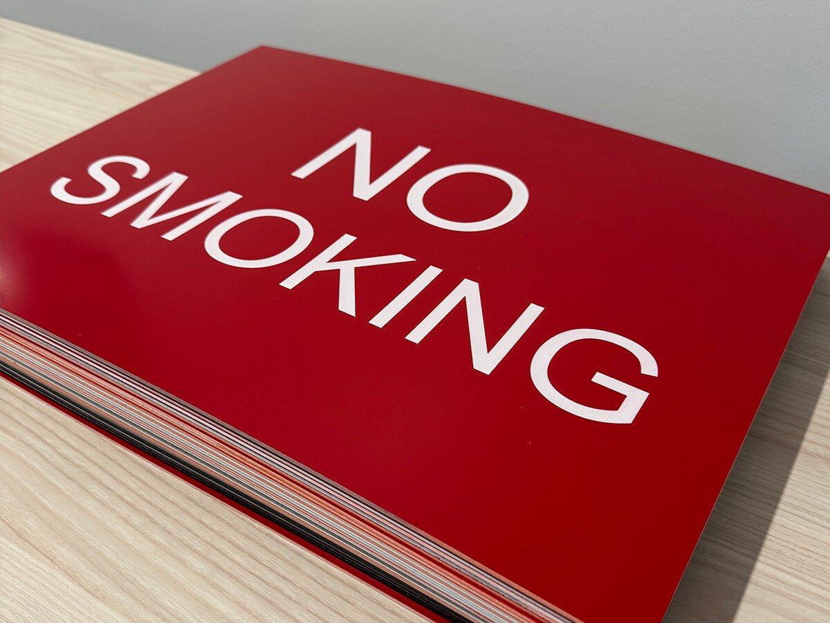 Sign-No Smoking